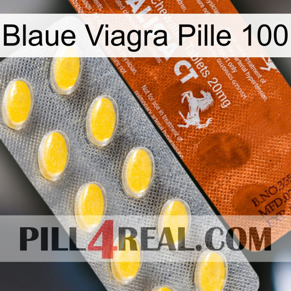Blue Viagra Pill 100 42